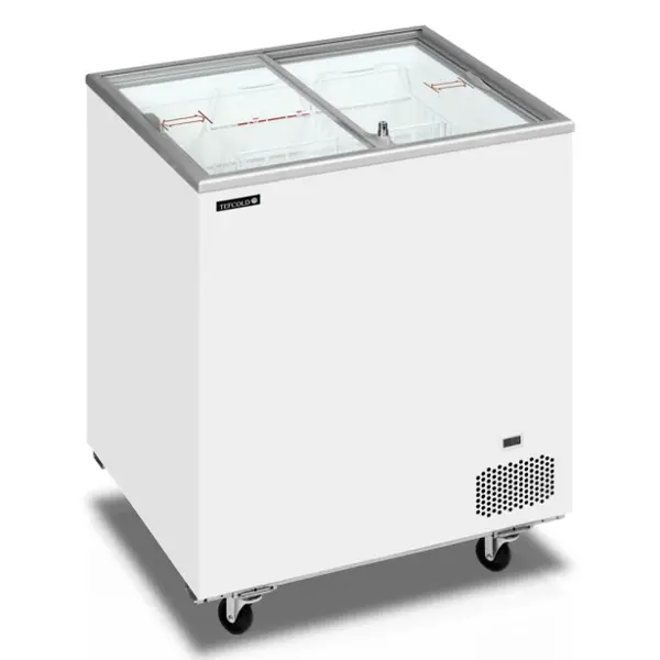 Vrieskist | ICECREAM | 191L | Wit | -14°C/-24°C | Statisch | Schuifdeksels (Vlak) | 720x630x892(h)mm
