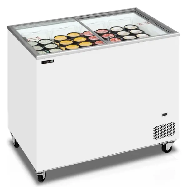 Vrieskist | ICECREAM | 296L | Wit | -14°C/-24°C | Statisch | Schuifdeksels (Vlak) | 1010x630x892(h)mm