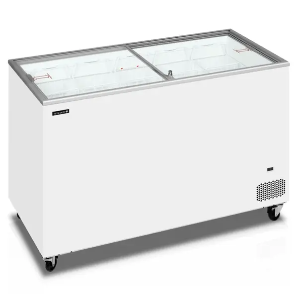 Vrieskist | ICECREAM | 401L | Wit | -14°C/-24°C | Statisch | Schuifdeksels (Vlak) | 1300x630x892(h)mm