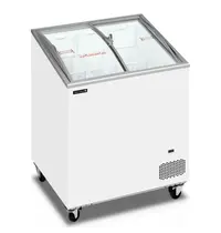 Tefcold Vrieskist | ICECREAM | 176L | Wit | -14°C/-24°C | Statisch | Schuifdeksels (Gebogen) | 720x615x949(h)mm 
