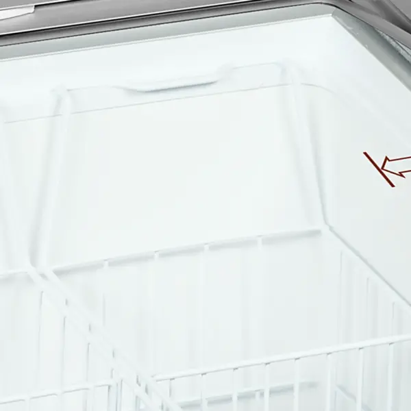 Vrieskist | ICECREAM | 264L | Wit | -14°C/-24°C | Statisch | Schuifdeksels (Gebogen) | 1010x615x949(h)mm
