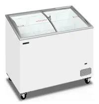 Tefcold Vrieskist | ICECREAM | 264L | Wit | -14°C/-24°C | Statisch | Schuifdeksels (Gebogen) | 1010x615x949(h)mm 