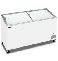 Tefcold Vrieskist | ICECREAM | 427L | Wit | -14°C/-24°C | Statisch | Schuifdeksels (Gebogen) | 1550x615x949(h)mm 
