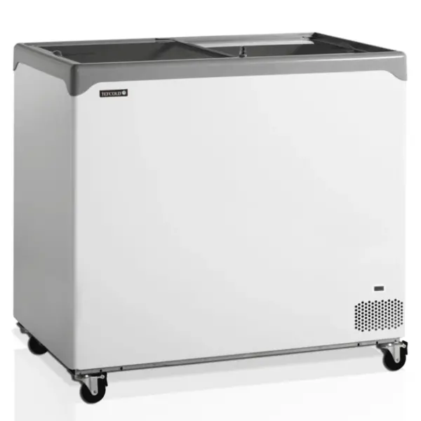 Vrieskist | ICECREAM | 288L | Wit/Grijs | -14°C/-24°C | Statisch | Schuifdeksels (Vlak) | 1030x650x885(h)mm