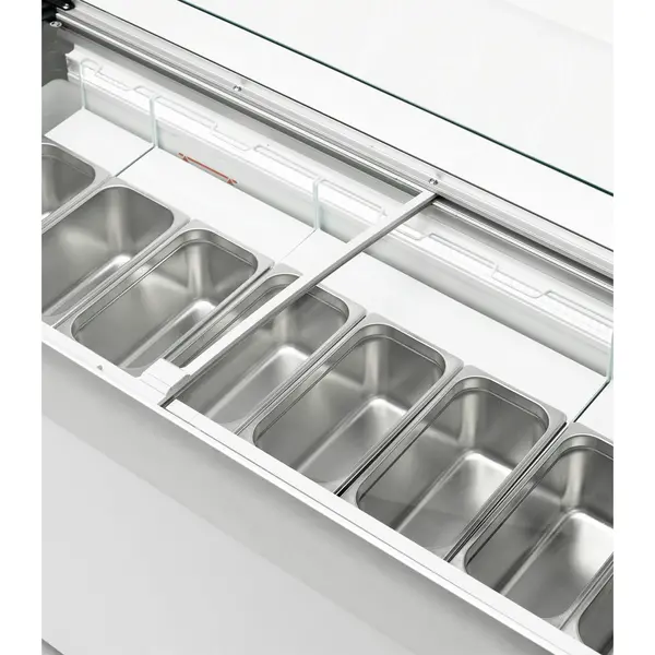 Vrieskist | EFI | 282L | Wit | -10°C/-24°C | Statisch | Schuifdeksels (Gebogen) | 1045x661x825(h)mm