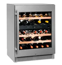 Liebherr Wijnklimaatkast | VINIDOR | 34x 75cl | RVS | 2 Zones | +5°C/+20°C | Geforceerd | Temperatuur-/Deuralarm | 598x575x822(h)mm 