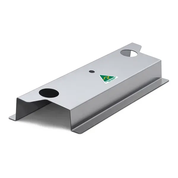 Achterstandaard | Roband Contact-/Paninigrills (Enkel) | 430x160x80(h)mm