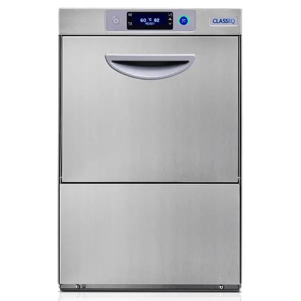 Glazenspoelmachine | C400 | Mand 400x400 | Afvoerpomp | Zeeppomp | Naglanspomp | Ontharder | 230V/400V | Dubbelwandig | 460x560x720/750(h)mm