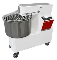 Diamond Deegmenger | OUTLETMODEL | Cap. 18kg/22L | Vaste Kop + Kom | 0.75kW (400V) | 400x690x680(h)mm