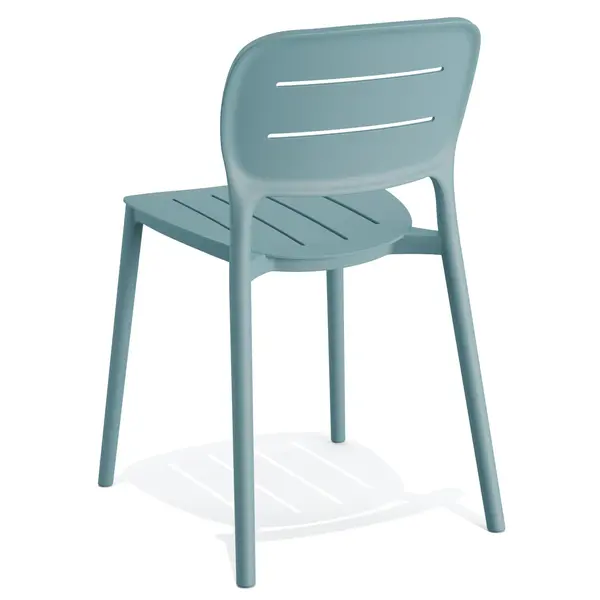 Stoel | PROPI | Blauw | Kunststof | Outdoor | Stapelbaar | 460x530x790(h)mm