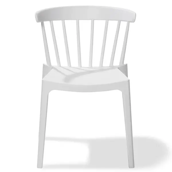 Stoel | WINDSON | Wit | Kunststof | Outdoor | Stapelbaar | 530x540x750(h)mm