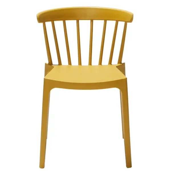 Stoel | WINDSON | Okergeel | Kunststof | Outdoor | Stapelbaar | 530x540x750(h)mm