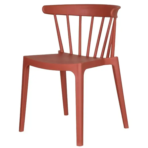 Stoel | WINDSON | Terracotta | Kunststof | Outdoor | Stapelbaar | 530x540x750(h)mm