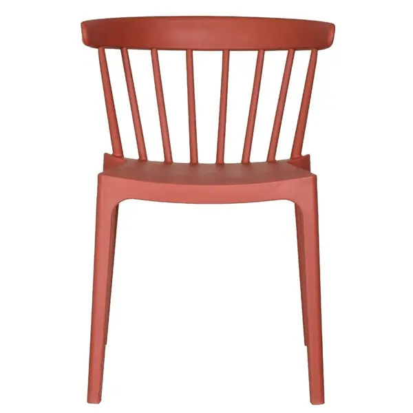 Stoel | WINDSON | Terracotta | Kunststof | Outdoor | Stapelbaar | 530x540x750(h)mm