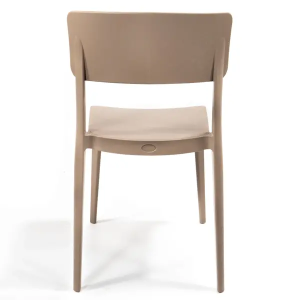 Stoel | WING | Sand | Kunststof | Outdoor | Stapelbaar | 460x500x820(h)mm