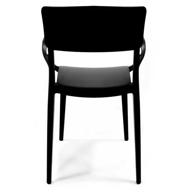 Stoel | WING | Mosterdgeel | Kunststof | Outdoor | Stapelbaar | 530x500x820(h)mm