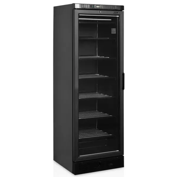 Vrieskast | SERIE UFSC | 300L | Zwart | -14°C/-24°C | Statisch | Wielen | 595x640x1840(h)mm