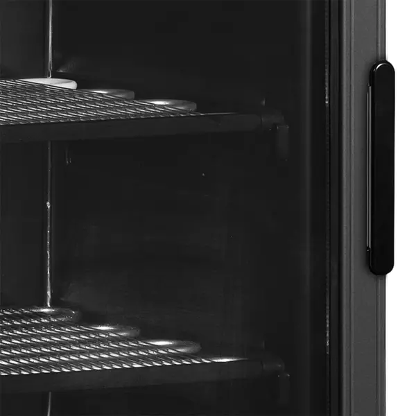 Vrieskast | SERIE UFSC | 300L | Zwart | -14°C/-24°C | Statisch | Wielen | 595x640x1840(h)mm