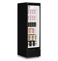 Tefcold Vrieskast | ATOM MAXI | 560L | Zwart | -18°C/-22°C | Geforceerd | Wielen (Geremd) | 750x760x2003(h)mm 