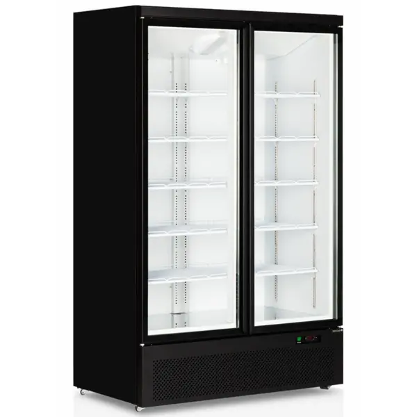 Koelkast | ATOM MAXI | 1081L | Zwart | -1°C/+10°C | Geforceerd | Draaideuren | Wielen (Geremd) | 1253x710x2003(h)mm