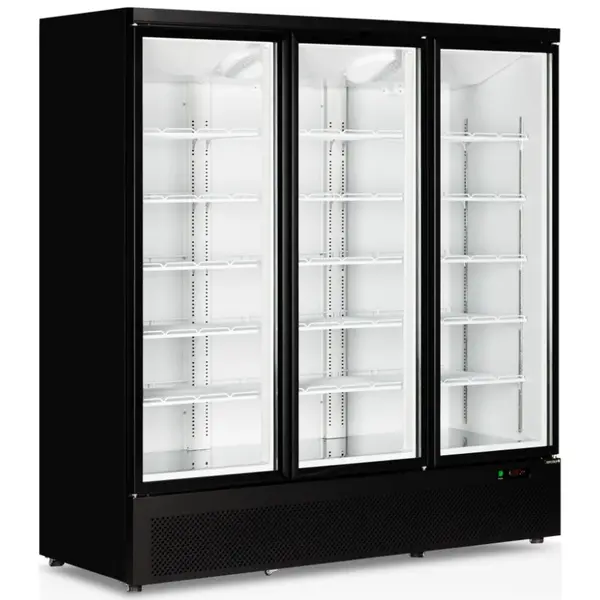 Koelkast | ATOM MAXI | 1664L | Zwart | -1°C/+10°C | Geforceerd | Draaideuren | Wielen (Geremd) | 1880x710x2003(h)mm