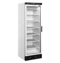 Tefcold Vrieskast | SERIE UFFS | 300L | Wit/Zwart | -14°C/-24°C | Statisch | Wielen | 595x640x1840(h)mm 