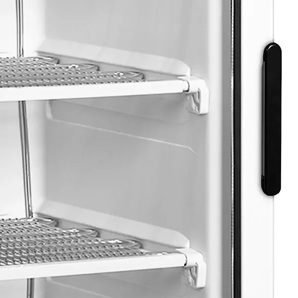 Vrieskast | SERIE UFFS | 300L | Wit/Zwart | -14°C/-24°C | Statisch | Wielen | 595x640x1840(h)mm