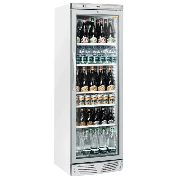 Koelkast | TKG | 350L | Wit/Grijs | 0°C/+7°C | Geforceerd | Wielen | 595x635x1830(h)mm