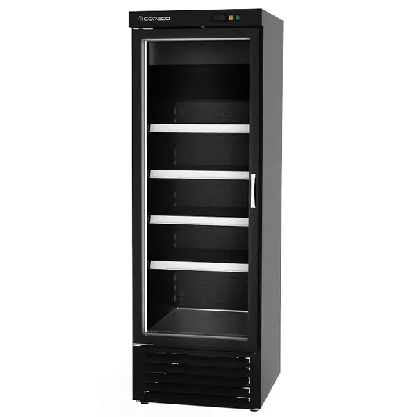 Wandvriezer | CVC | Zwart | -18°C/-25°C | Geforceerd | Draaideur | Temperatuur-/Deuralarm | 680x865x2065(h)mm