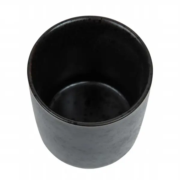 Bekers | FUSION | Porselein | Zwart | 17cl | 6 Stuks | Ø68x74(h)mm