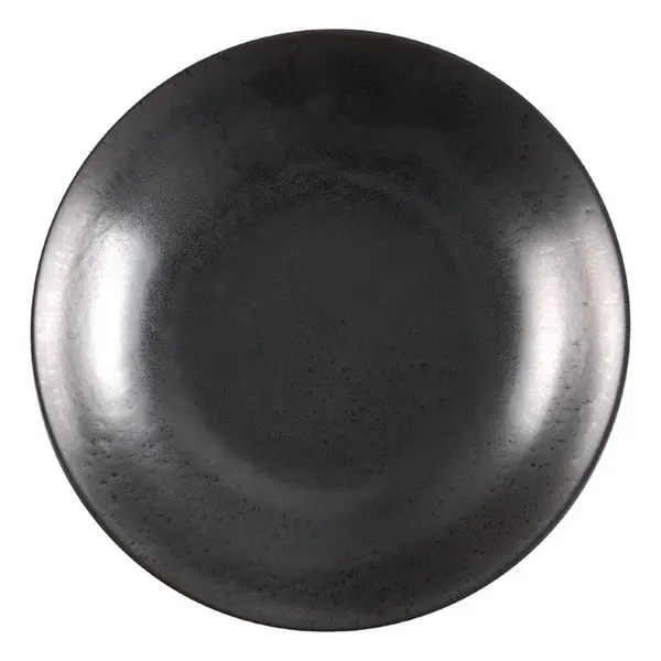 Pastakommen | FUSION | Porselein | Zwart | 68cl | 6 Stuks | Ø202x40(h)mm