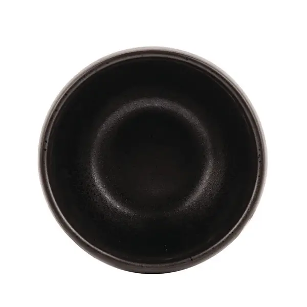 Rijstkommen | FUSION | Porselein | Zwart | 60cl | 6 Stuks | Ø130x77(h)mm