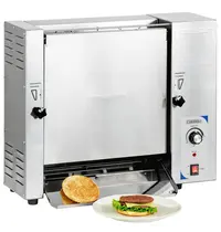 Casselin Doorlooptoaster | Dubbel (Verticaal) | Max. 1200/u | 2.2kW (230V) | 650x320x570(h)mm 