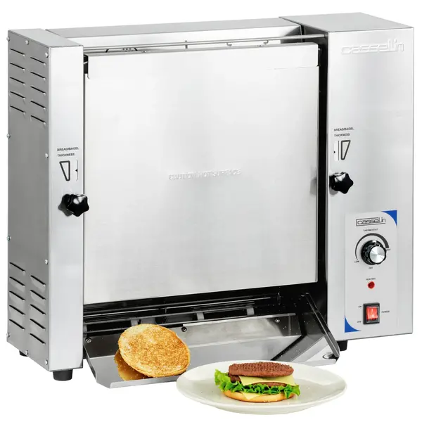 Doorlooptoaster | Dubbel (Verticaal) | Max. 1200/u | 2.2kW (230V) | 650x320x570(h)mm