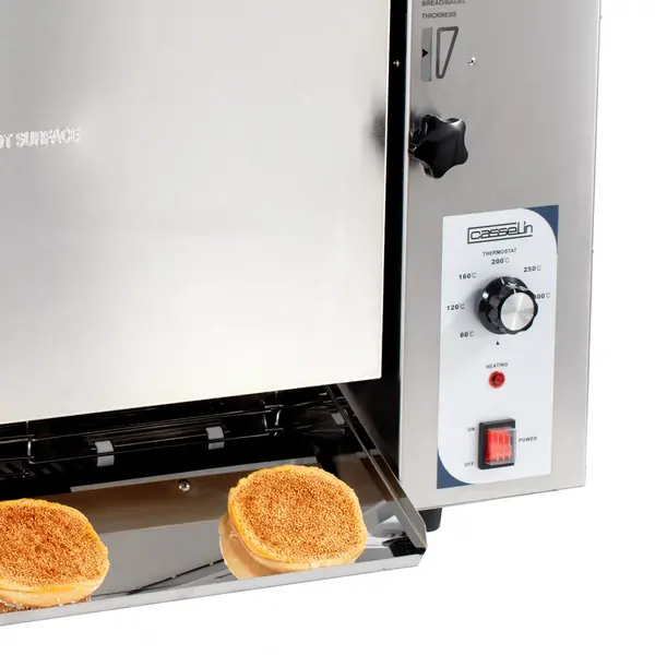 Doorlooptoaster | 3-Dubbel (Verticaal) | Max. 1800/u | 3.3kW (230V) | 890x320x570(h)mm