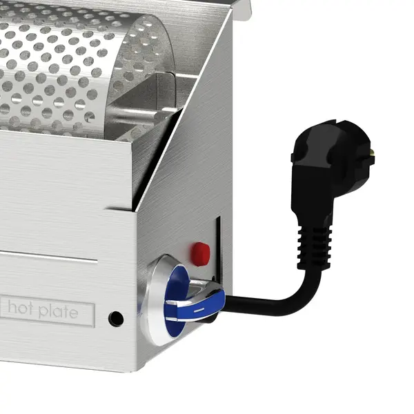 Verwarmd Boterwiel | Casselin CAS-CTV300 Doorlooptoaster | RVS | 45°C/90°C | 0.2kW (230V) | 242x166x162(h)mm