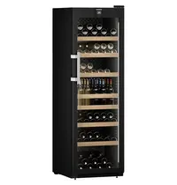Liebherr Wijnkoelkast | PERFECTION | 188x 75cl | Zwart | 1 Zone | +5°C/+20°C | Geforceerd | Touchscreen + App | Temperatuur-/Deuralarm | Wielen | 597x763x1884(h)mm 