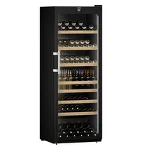 Liebherr Wijnkoelkast | PERFECTION | 284x 75cl | Zwart | 1 Zone | +5°C/+20°C | Geforceerd | Touchscreen + App | Temperatuur-/Deuralarm | Wielen | 747x763x2044(h)mm 