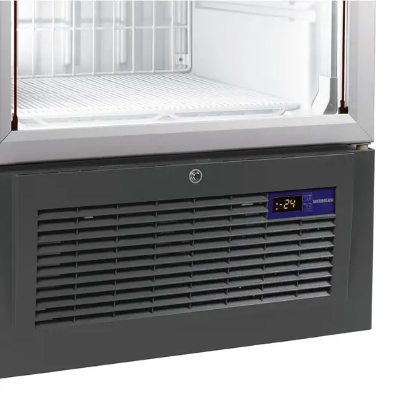 Vrieskast | 461L | Wit/Grijs | -10°C/-25°C | Geforceerd | NoFrost | Temperatuuralarm | Wielen | 670x730x1957(h)mm