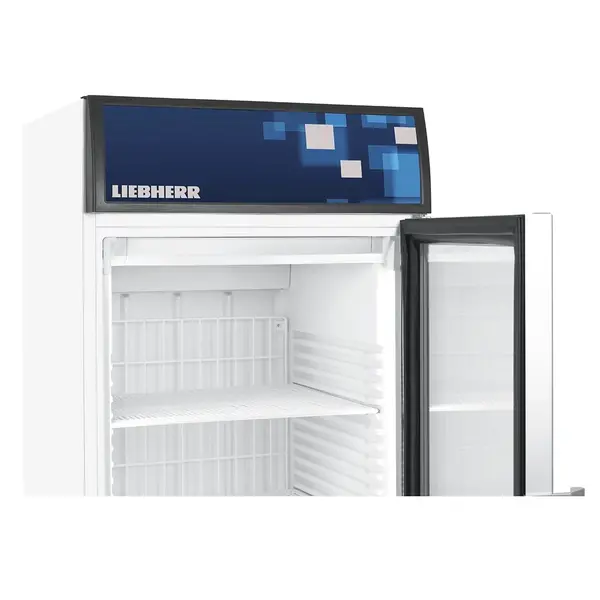 Vrieskast | 461L | Wit/Grijs | -10°C/-25°C | Geforceerd | NoFrost | Temperatuuralarm | Wielen | 670x730x1957(h)mm