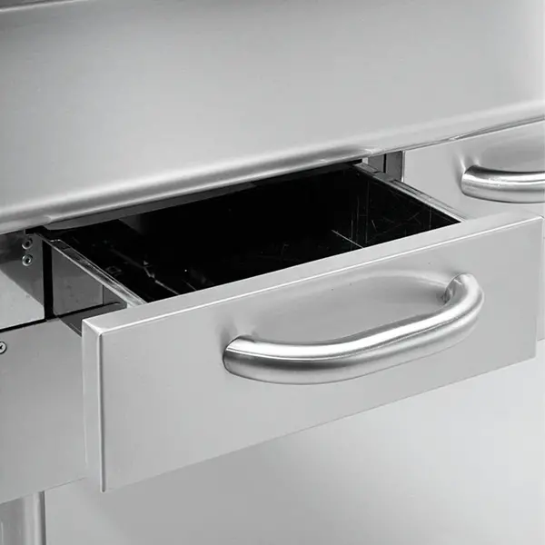 Stoomgrill | MAXIMA 900 | Gas | Oppervlak 631x640 (Gietijzer) | 20kW | Piëzo Ontsteking | 800x900x850/920(h)mm