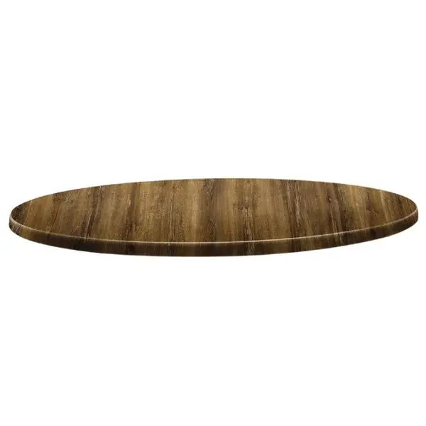 Tafelblad | CLASSIC LINE | Houtlook (Atacama Kersen) | Outdoor | Ø600mm