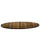 Topalit Tafelblad | CLASSIC LINE | Houtlook (Atacama Kersen) | Outdoor | Ø800mm 