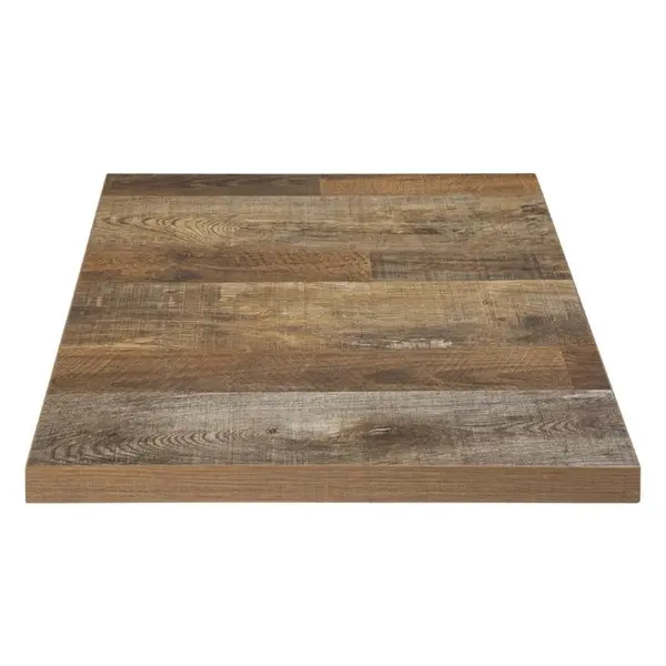 Tafelblad | Houtlook (Urban Dark) | Indoor | Voorgeboord | 600x600mm