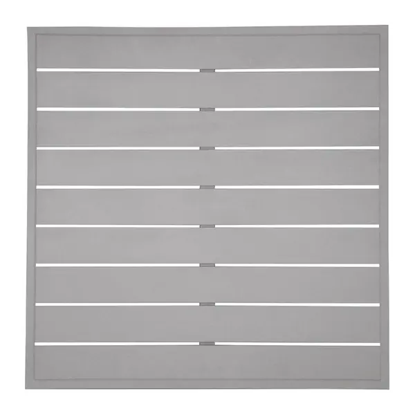 Tafelblad | Aluminium (Lichtgrijs) | In-/Outdoor | Voorgeboord | 700x700mm