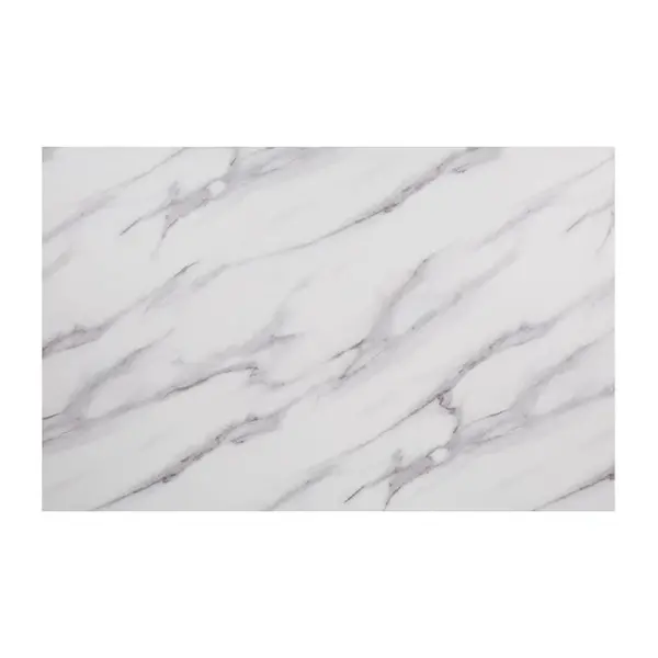 Tafelblad | Marmerlook | Indoor | Voorgeboord | 700x1100mm