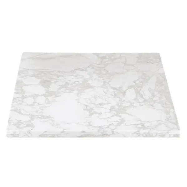 Tafelblad | Marmerlook | Indoor | Voorgeboord | 600x600mm