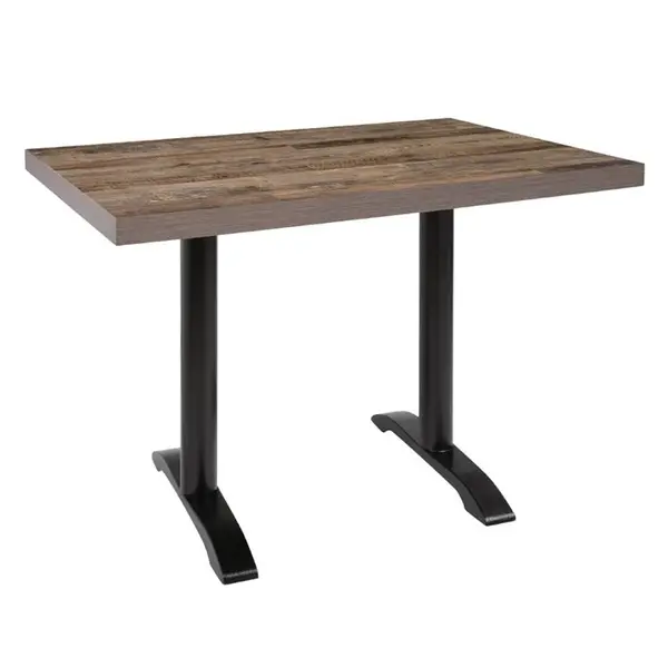 Tafelblad | Houtlook (Urban Dark) | Indoor | Voorgeboord | 700x1100mm