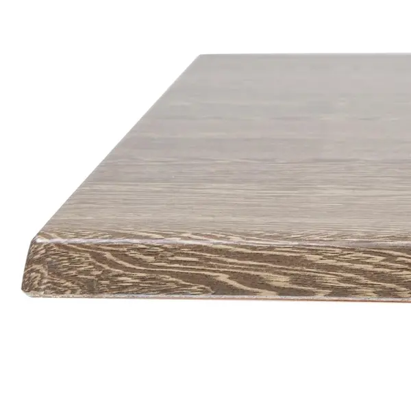 Tafelblad | Houtlook (Wengé) | Indoor | Voorgeboord | 700x700mm