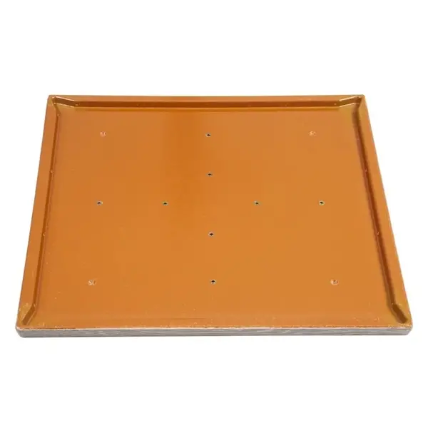 Tafelblad | Houtlook (Wengé) | Indoor | Voorgeboord | 700x700mm